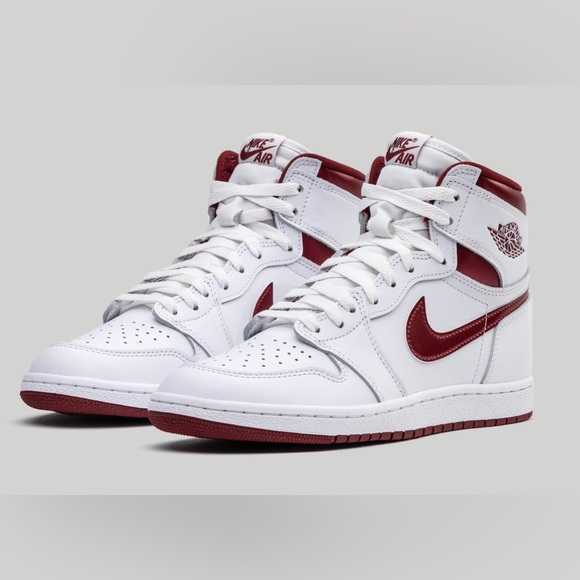 Air Jordan Retro High '85 OG 'Metallic Burgundy' Custom Paint